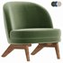 Armchair Pile Velhat Olive - Thumbnail 3
