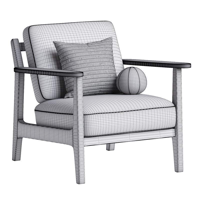 Cody Upholstered Armchair - Image 2