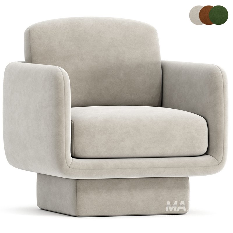 Armchair Gallotti Radice Lilas - Image 1
