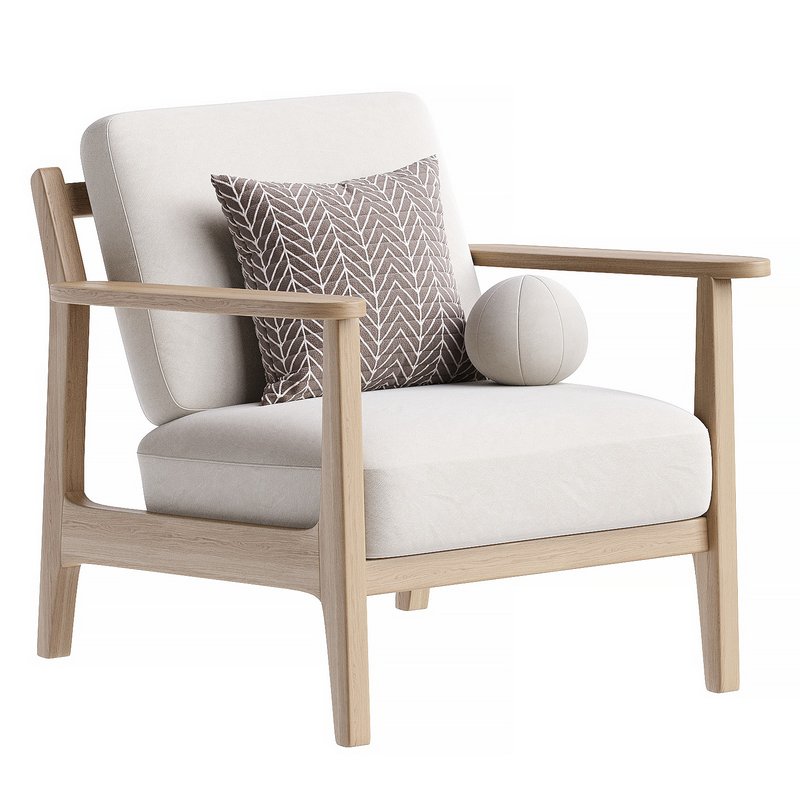 Cody Upholstered Armchair - Image 1