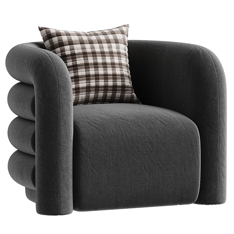 Curves Lounge Chair - Image 1