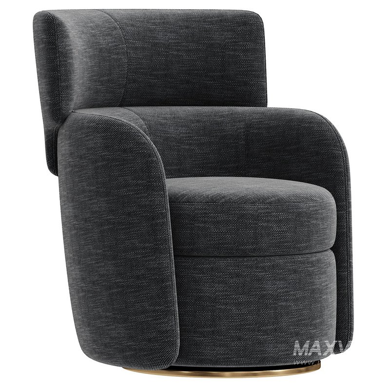 Ditre Italia Claire Swivel Armchair - Image 4