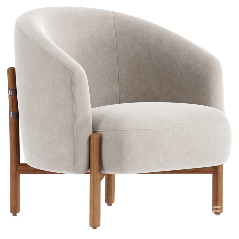 Armchair Burke Decor Enfield - Image 1