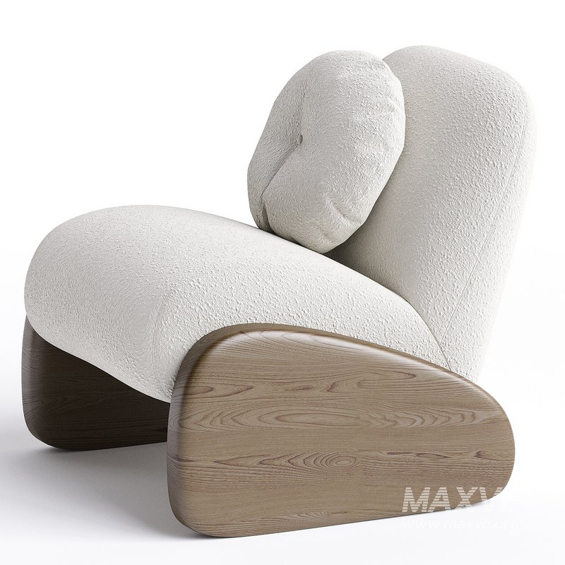 Armchair Bernhardt Noah Fabric - Image 2