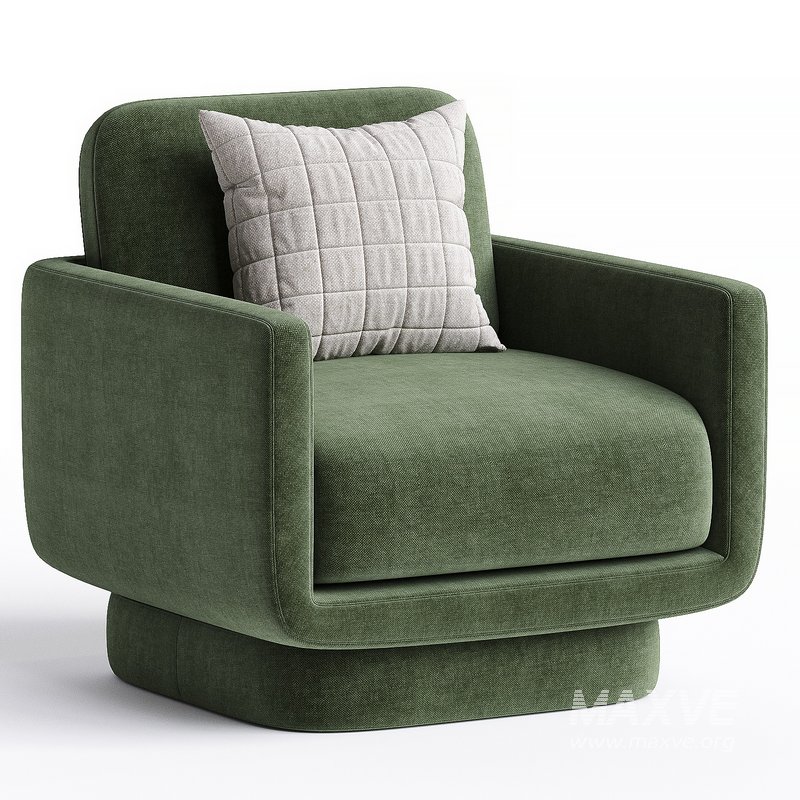Armchair Gallotti&Radice Lilas - Image 2