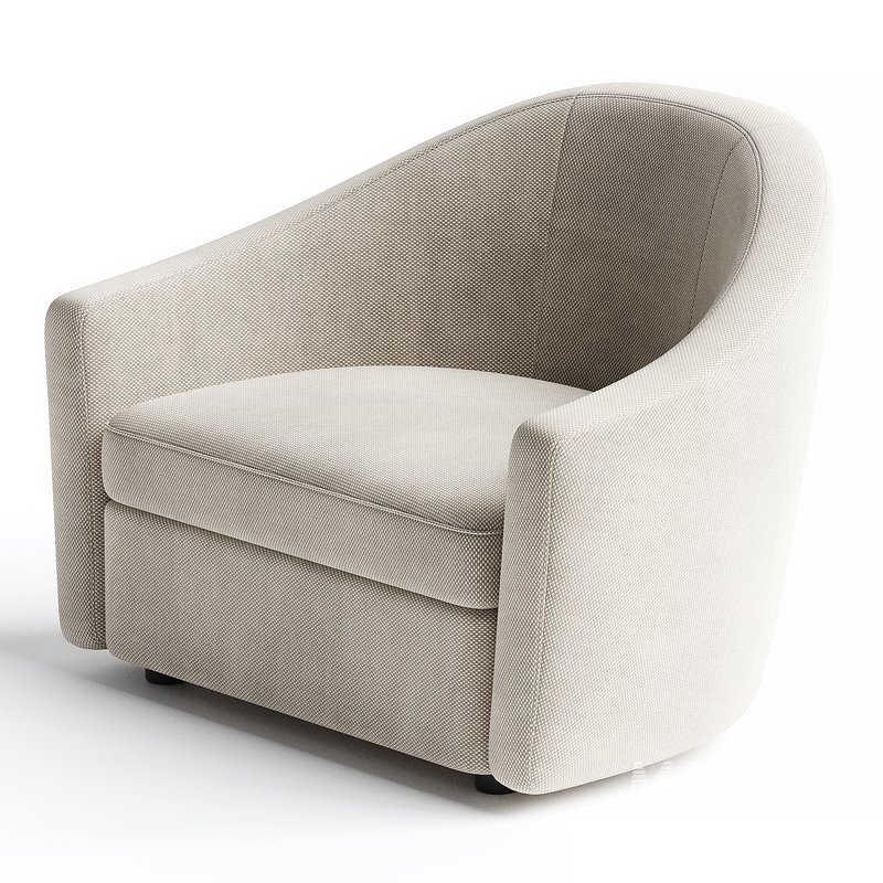 Barrel Lounge Chair - Image 2