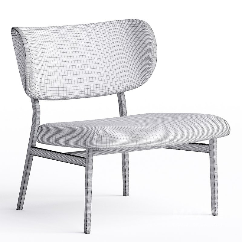 Armchair Bonaldo Neuilly Lounge - Image 3