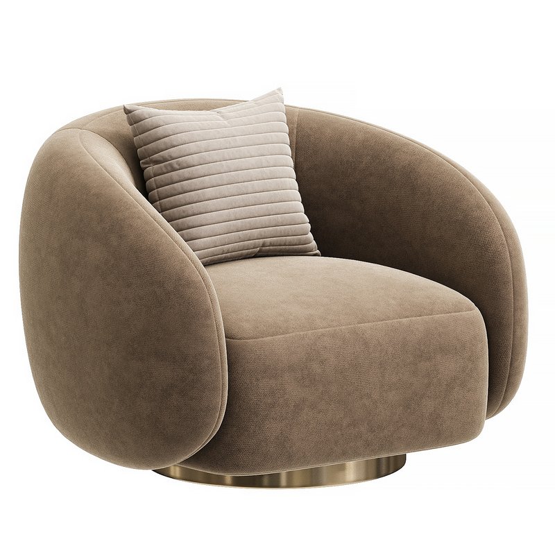 EICHHOLTZ Swivel armchair - Image 1