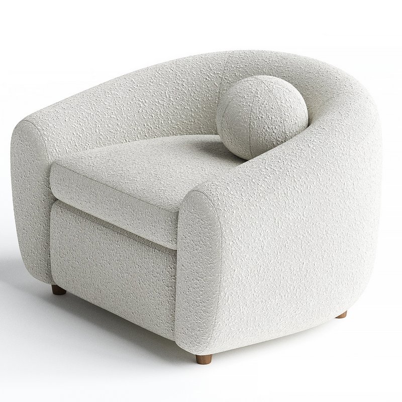 Dolce Boucle Armchair - Image 2
