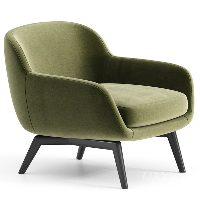 Belt Fabric Armchair - Image 1