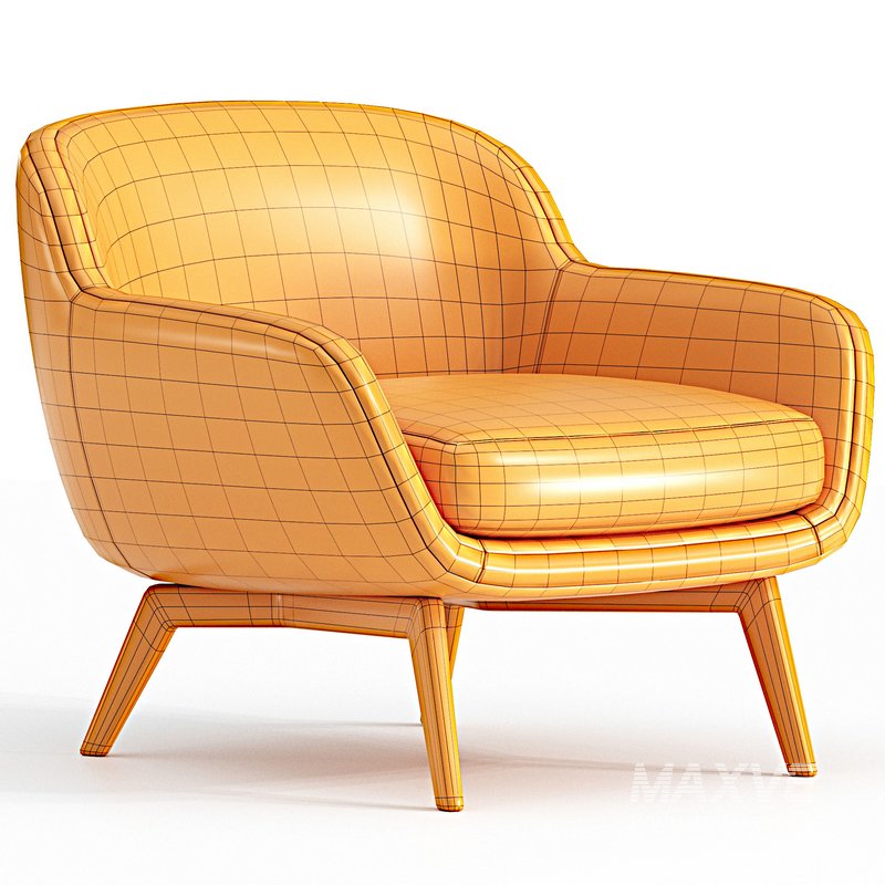 Belt Fabric Armchair - Image 3