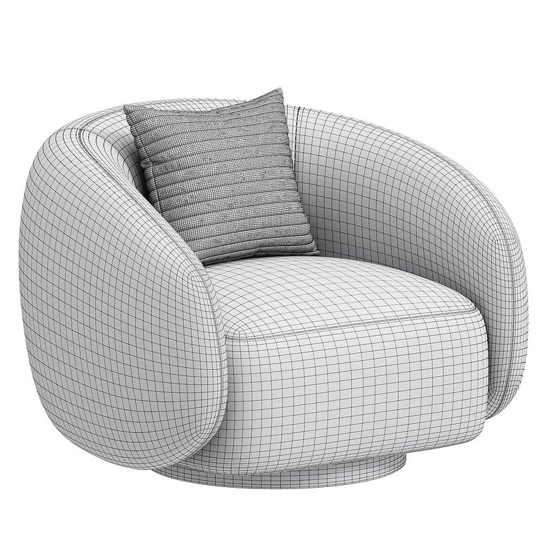 EICHHOLTZ Swivel armchair - Image 3
