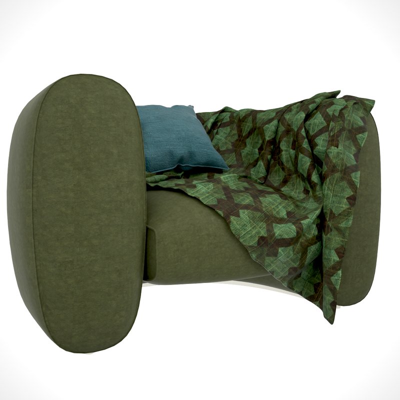 Cinnamon armchair - Image 4