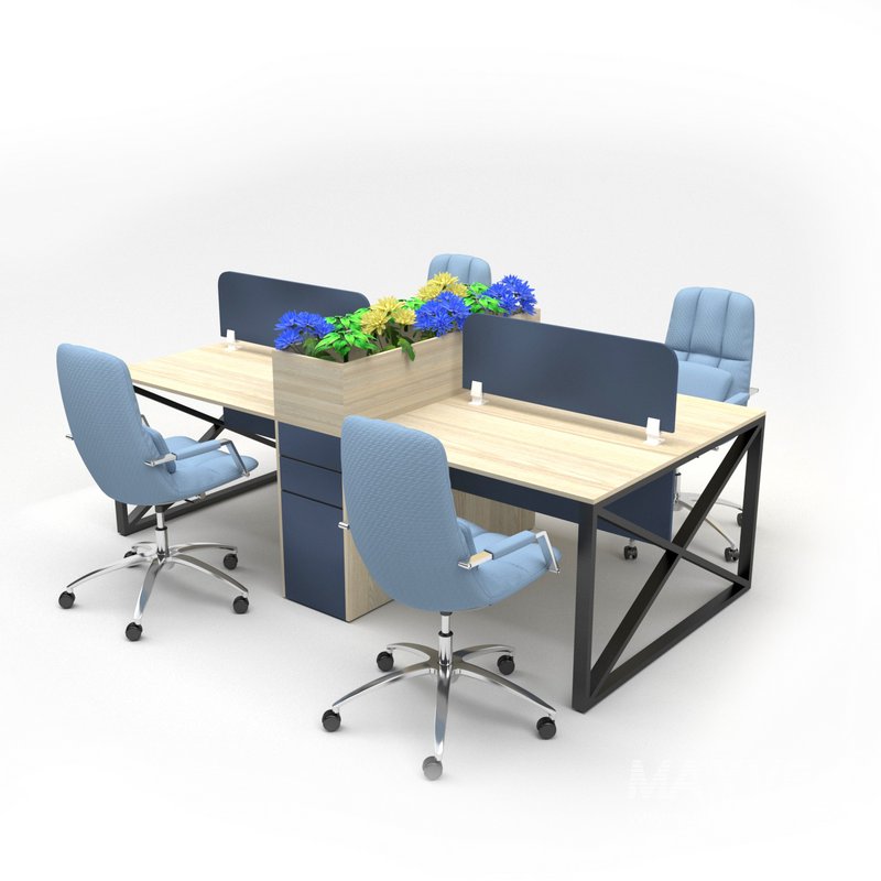 Workstation for 4 people - Image 2