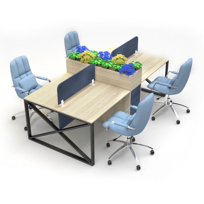 Workstation for 4 people - Image 3