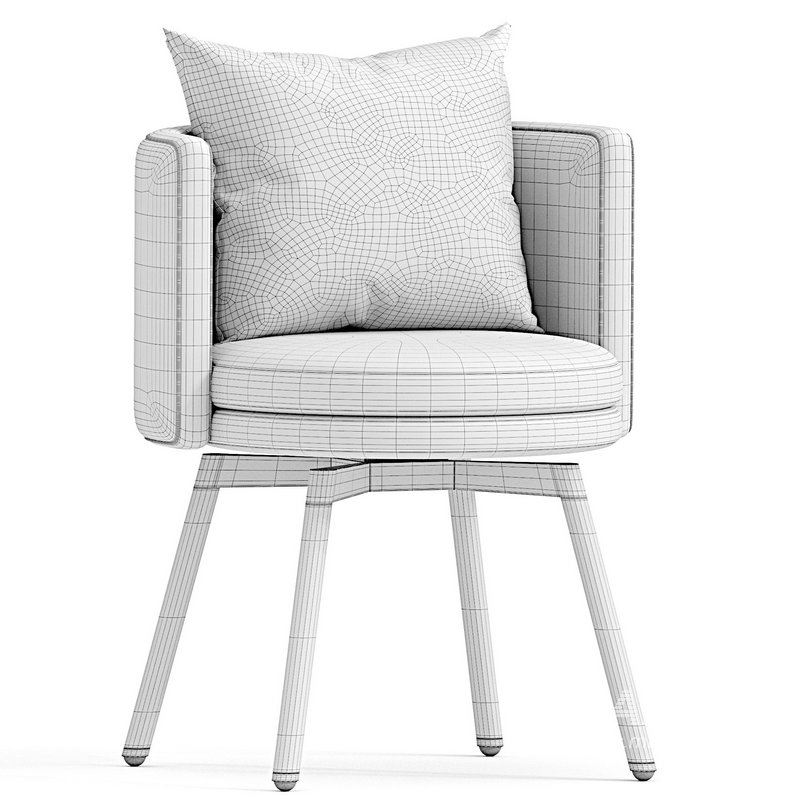 Armchair Minotti Torii Dining Little - Image 3