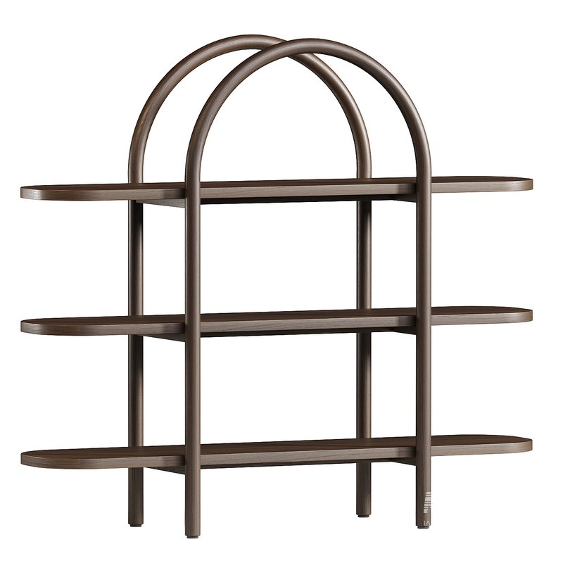 Dolly Natural Wide Bookcase by Crate and Barrel - Image 3