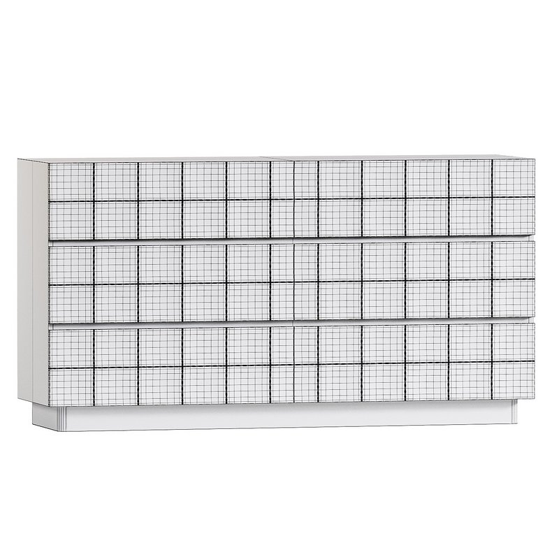 Dresser West Elm Luisa Carved 6-Drawer - Image 2