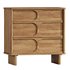 Crate & Barrel Weight Three Drawer Chest of Drawers - Thumbnail 2