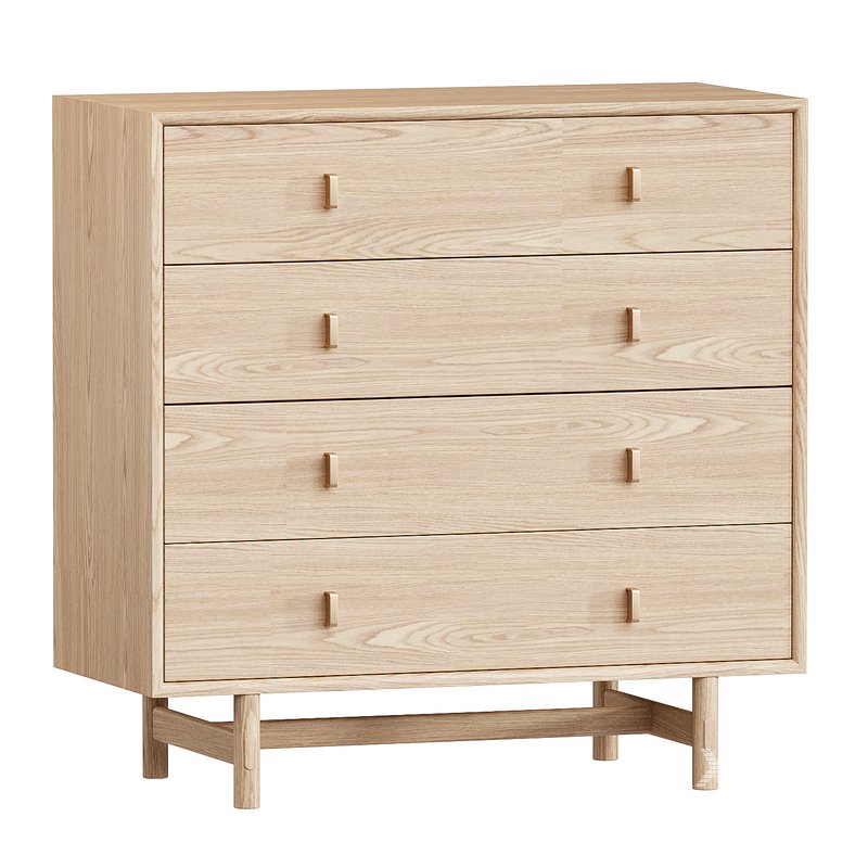 Chest of Drawers Light Brown - Image 1
