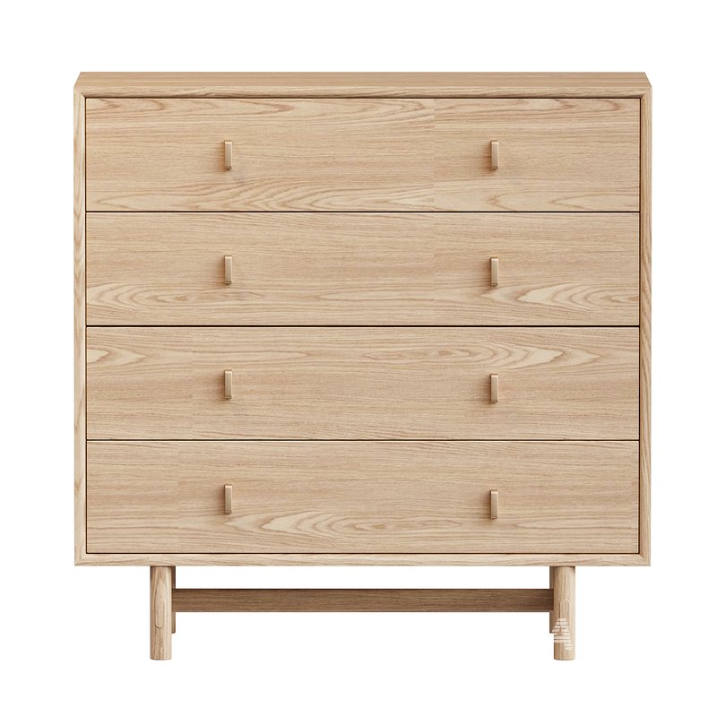 Chest of Drawers Light Brown - Image 2
