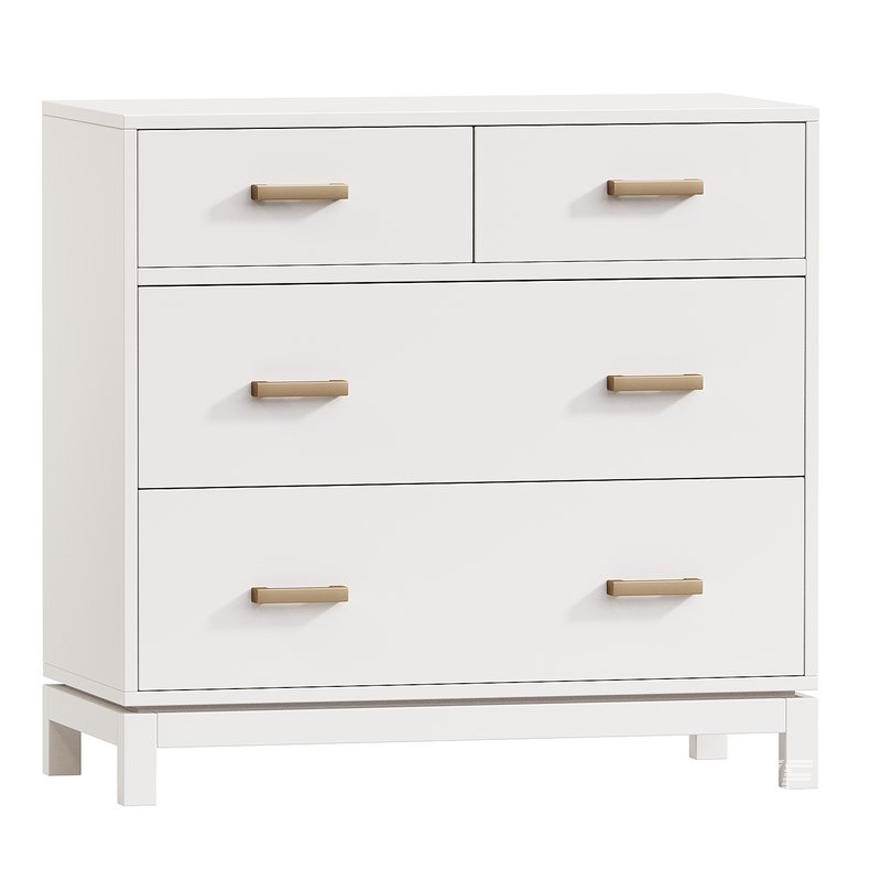 Bedside Table Parke Charcoal Wood with Drawer - Image 1