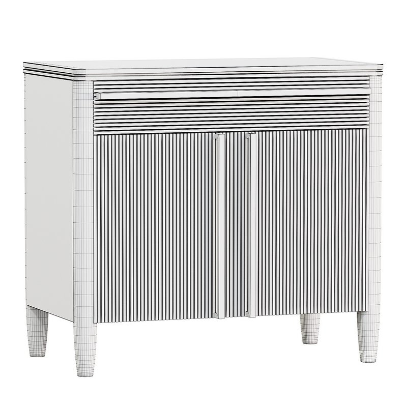 Chest of drawers Lines with 2 fronts and 1 drawer - Image 2