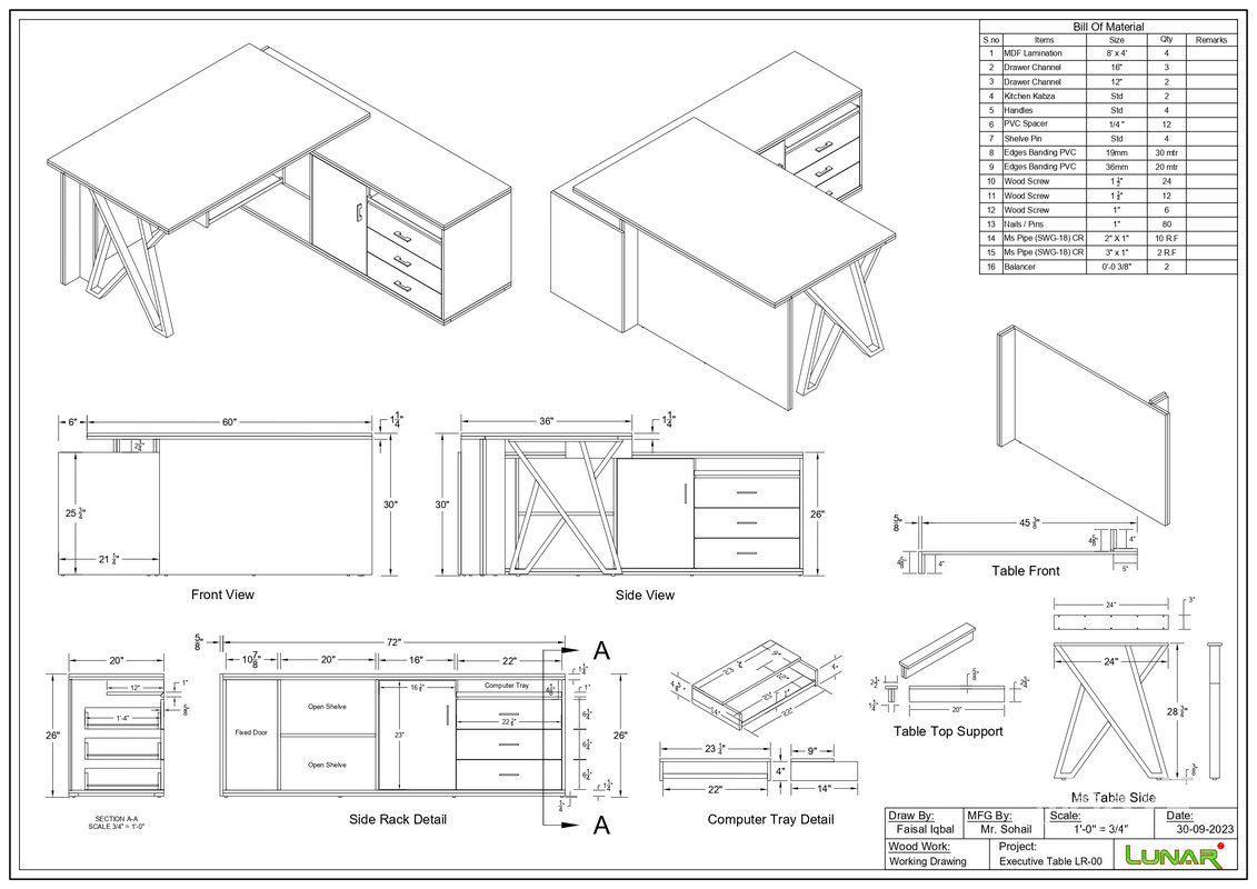 Office Table - Image 4
