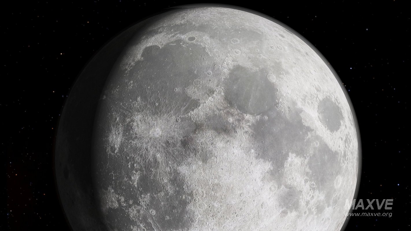 Moon 3d model - Image 2