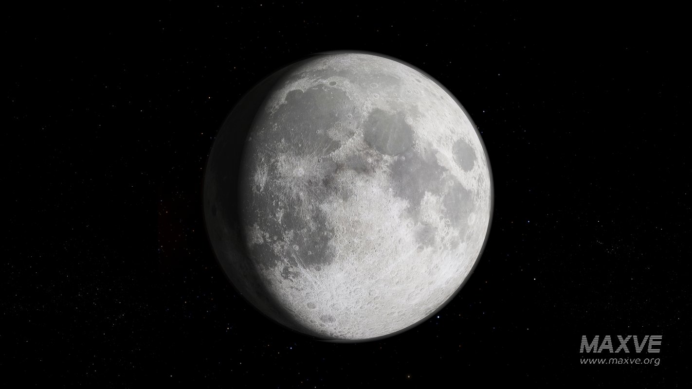 Moon 3d model - Image 1