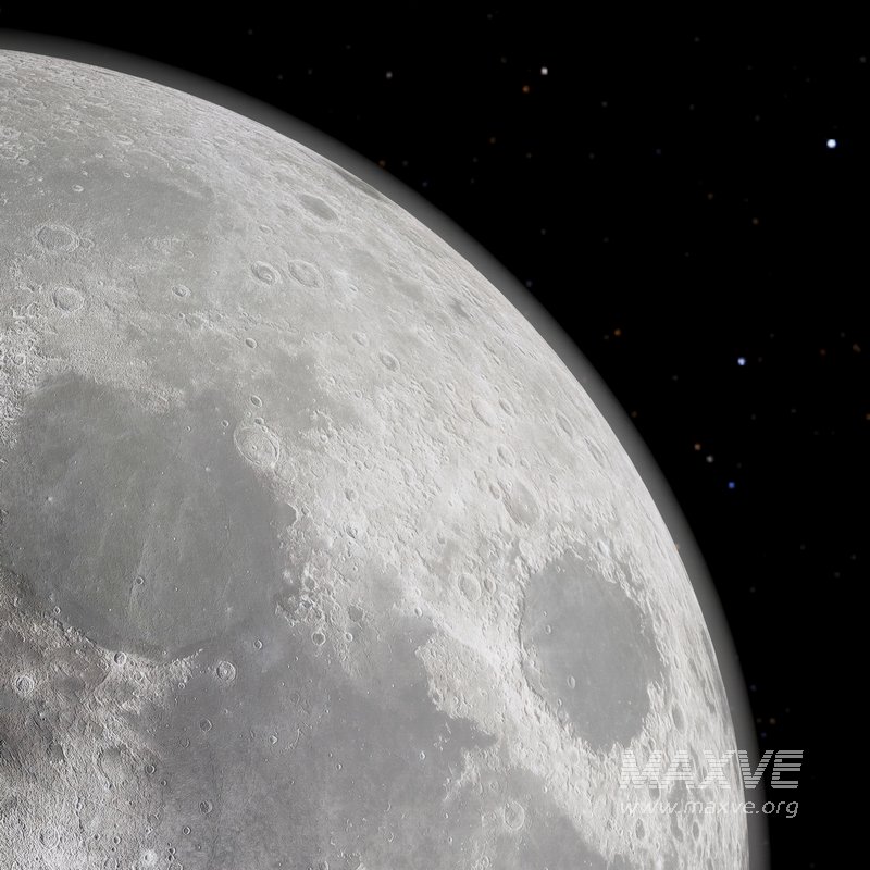 Moon 3d model - Image 5