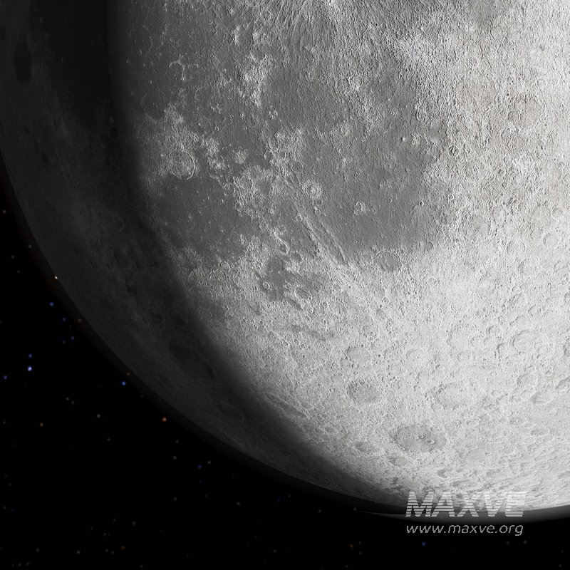 Moon 3d model - Image 6
