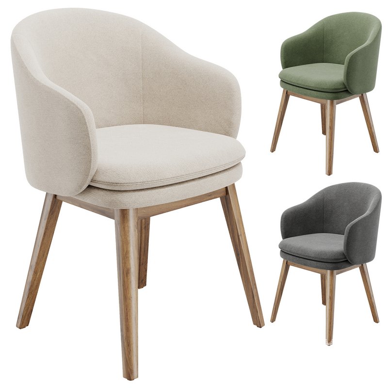 Wayne arm dining chair - Image 2