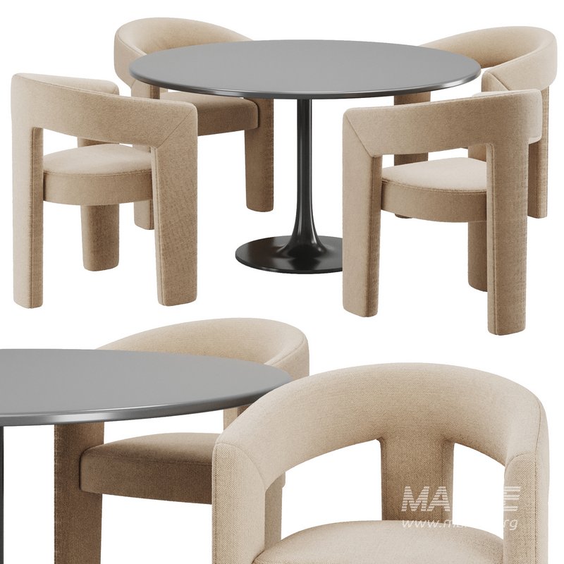 Dinning chair and table82 - Image 1