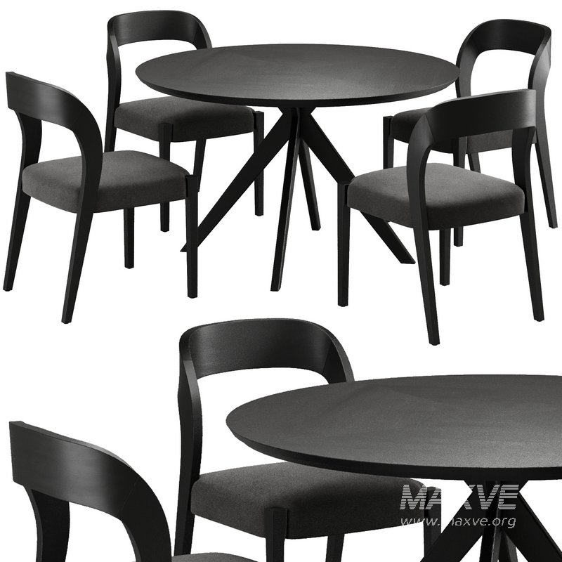 Dinning chair and table72 - Image 1
