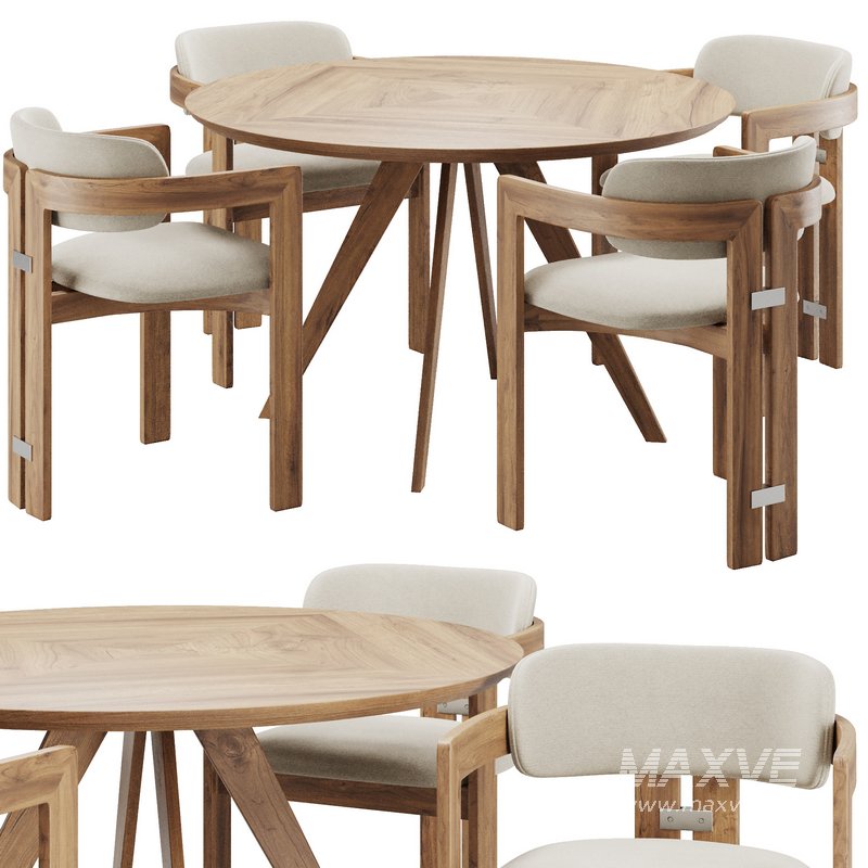 Dinning chair and table79 - Image 1