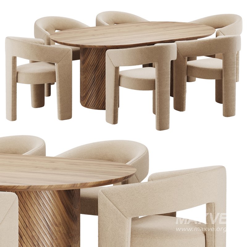 Dinning chair and table83 - Image 1