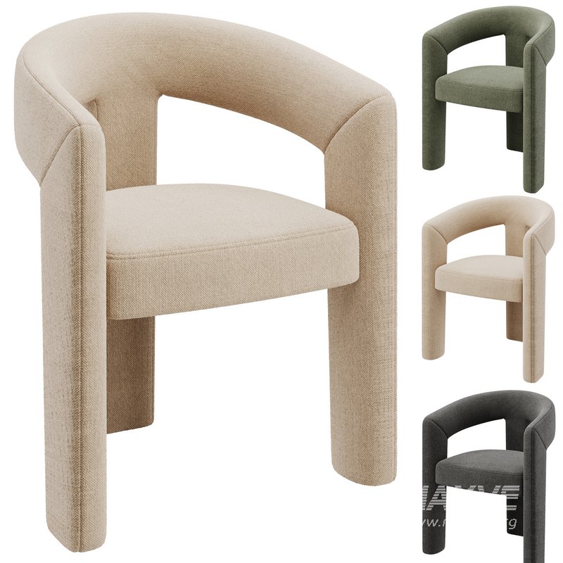 Dalpat Velvet Iron Arm Chair - Image 1