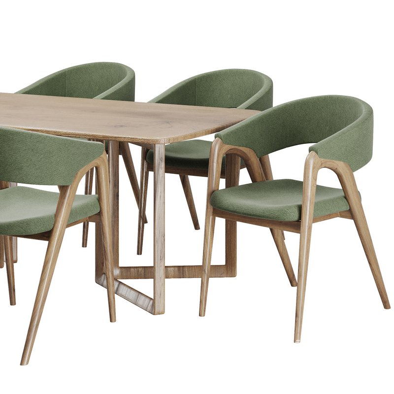 Dinning chair and table86 - Image 5