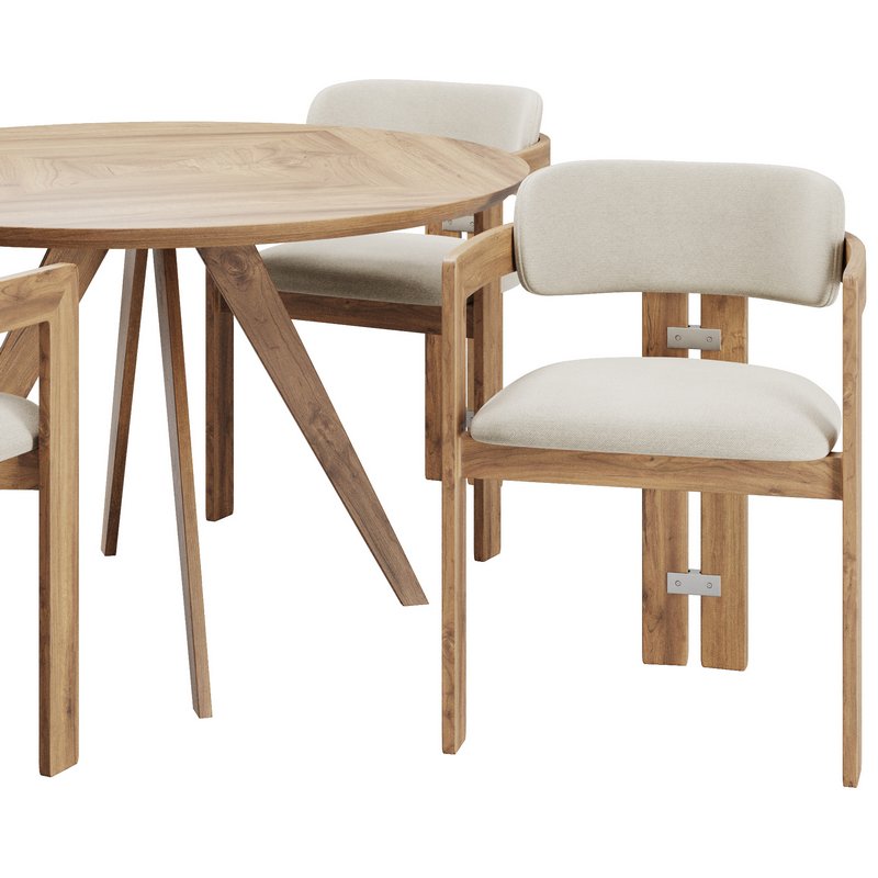 Dinning chair and table79 - Image 2