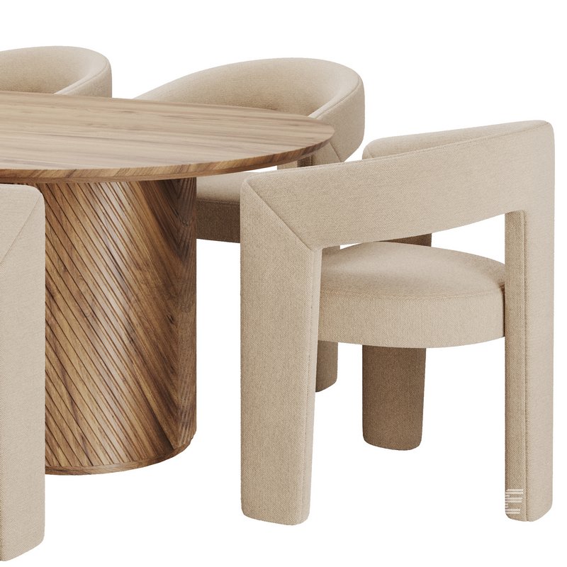 Dinning chair and table83 - Image 4