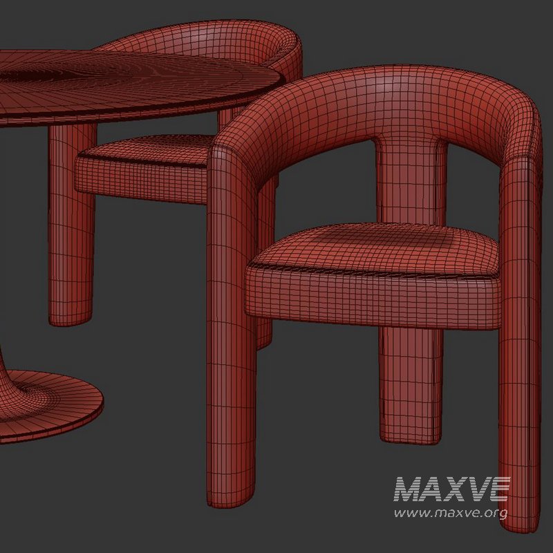 Dinning chair and table82 - Image 2