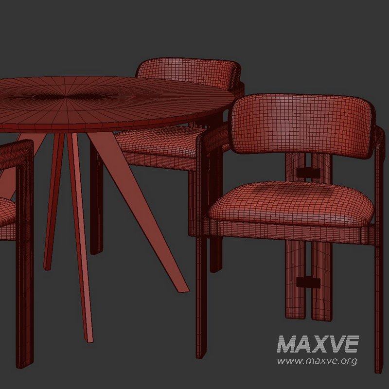 Dinning chair and table79 - Image 4