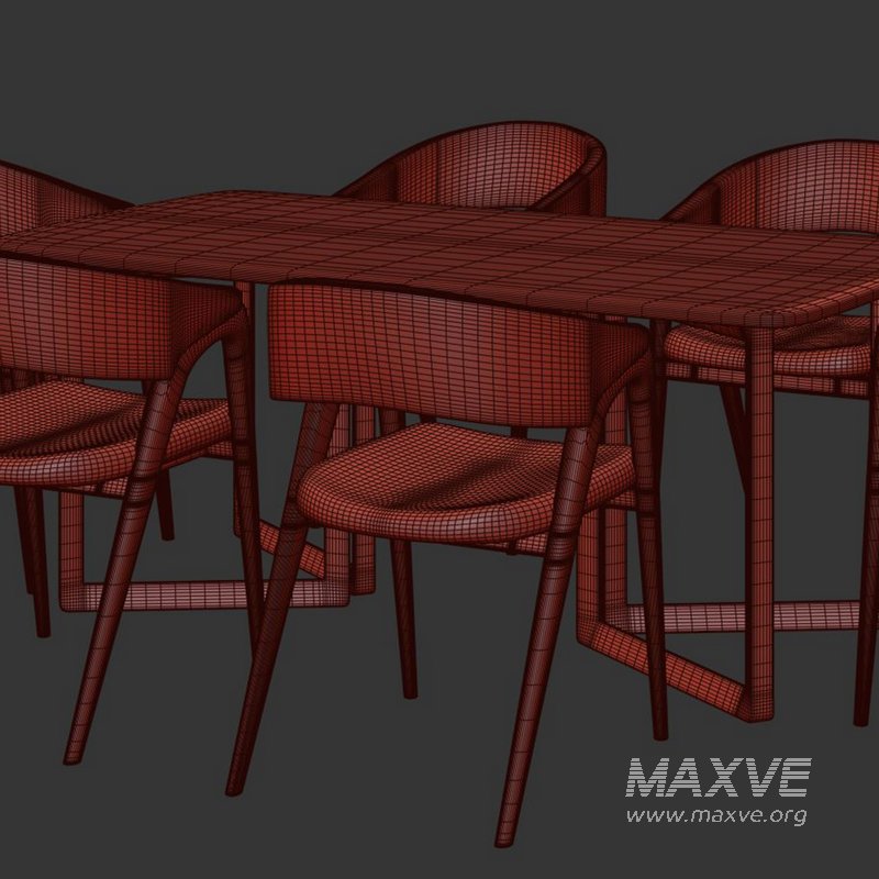 Dinning chair and table86 - Image 2