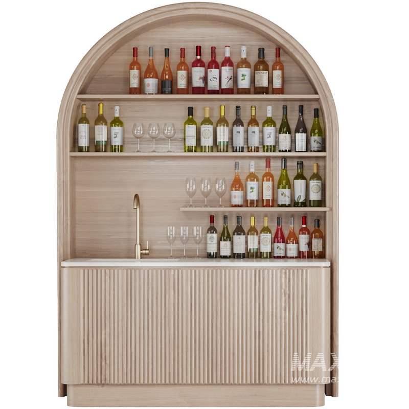 Bar Cabinet Set2 - Image 3