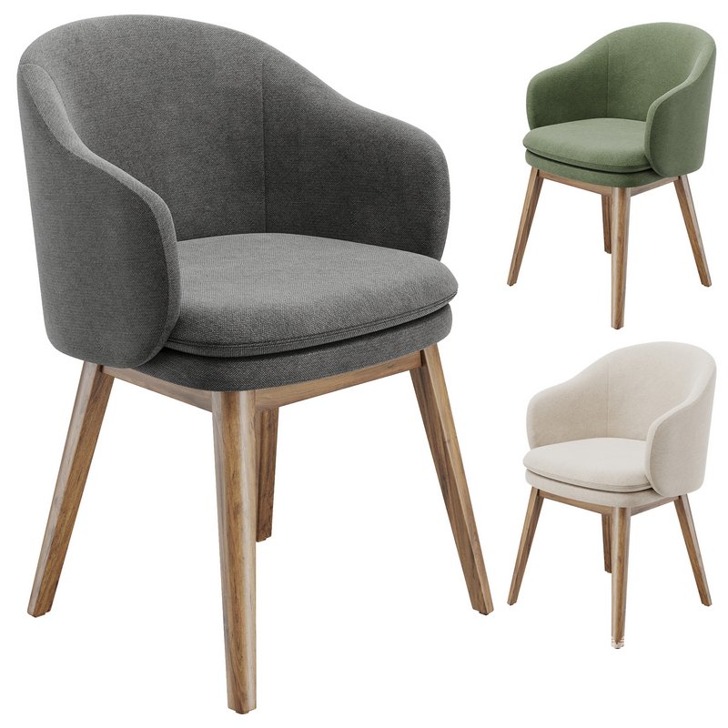 Wayne arm dining chair - Image 5