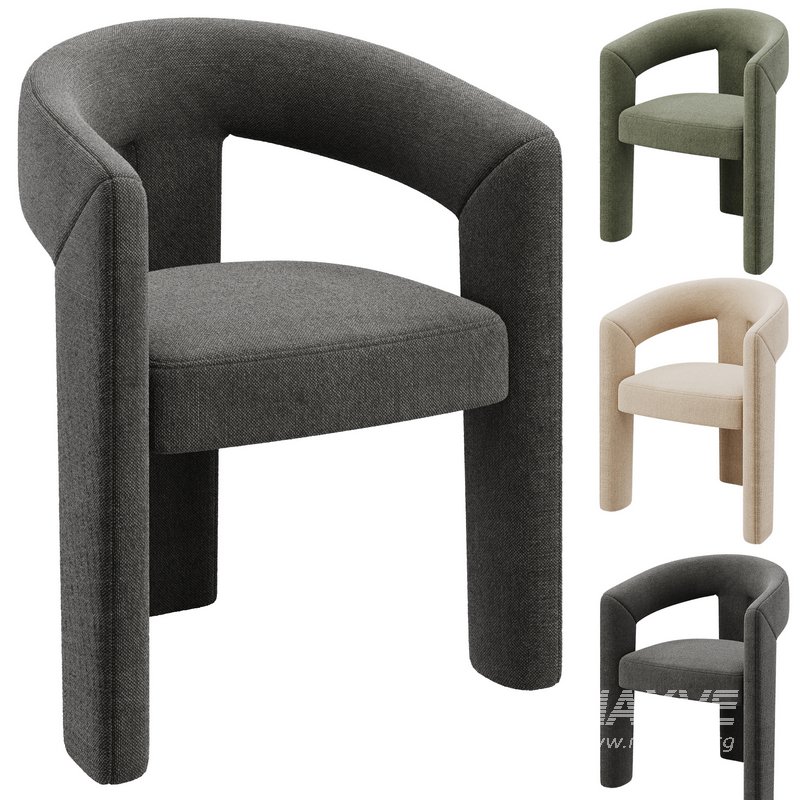 Dalpat Velvet Iron Arm Chair - Image 4
