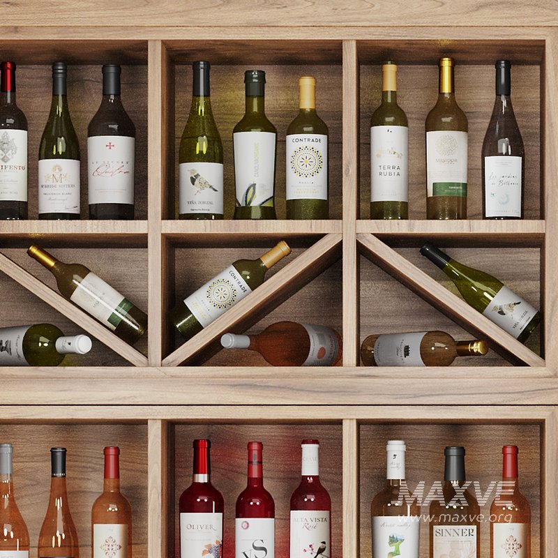 Bar Cabinet Set1 - Image 4