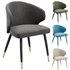 Sumiko Velvet Upholstered Dining Chair - Thumbnail 2