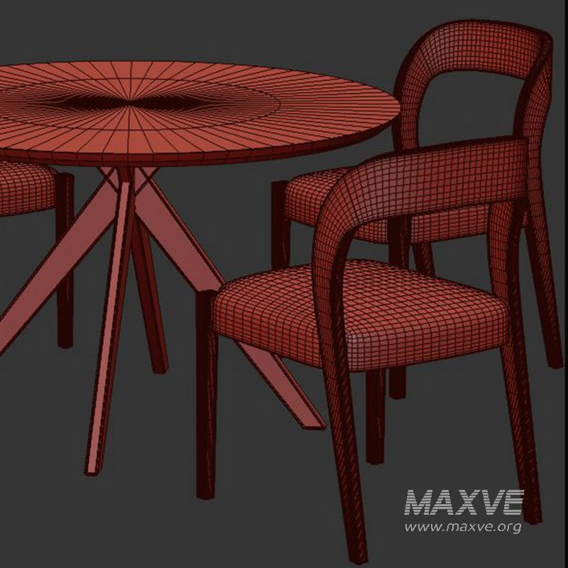 Dinning chair and table72 - Image 3